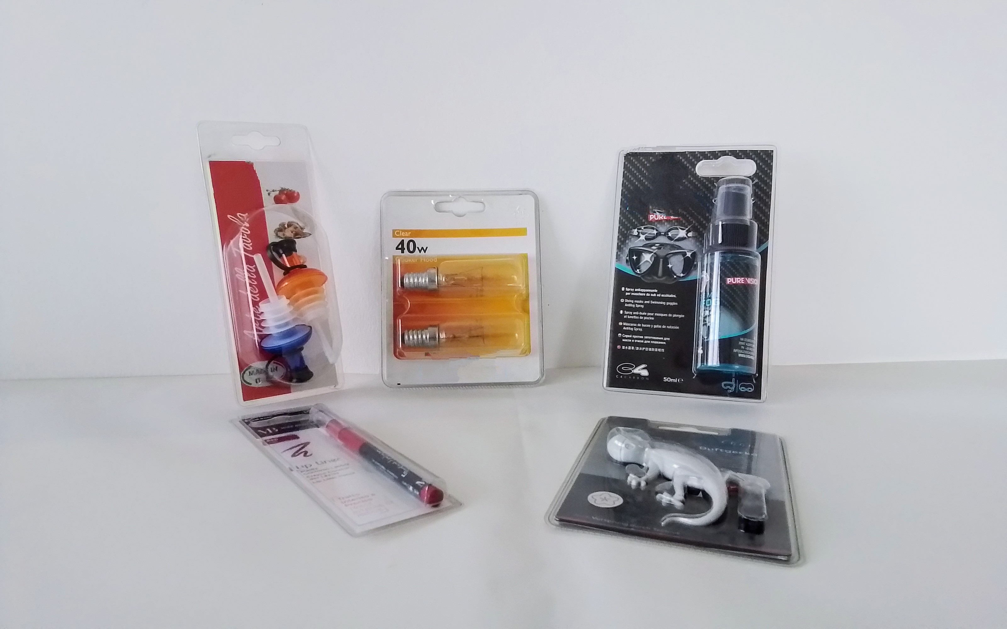 blister trasparente elettrosaldato